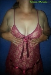 esposa hondureña en lencería