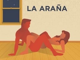 adelgazar practicando sexo con la postura de la araña