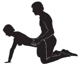 adelgazar practicando sexo con la postura del perrito