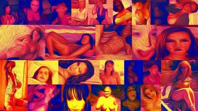 hombres publicando fotos robadas