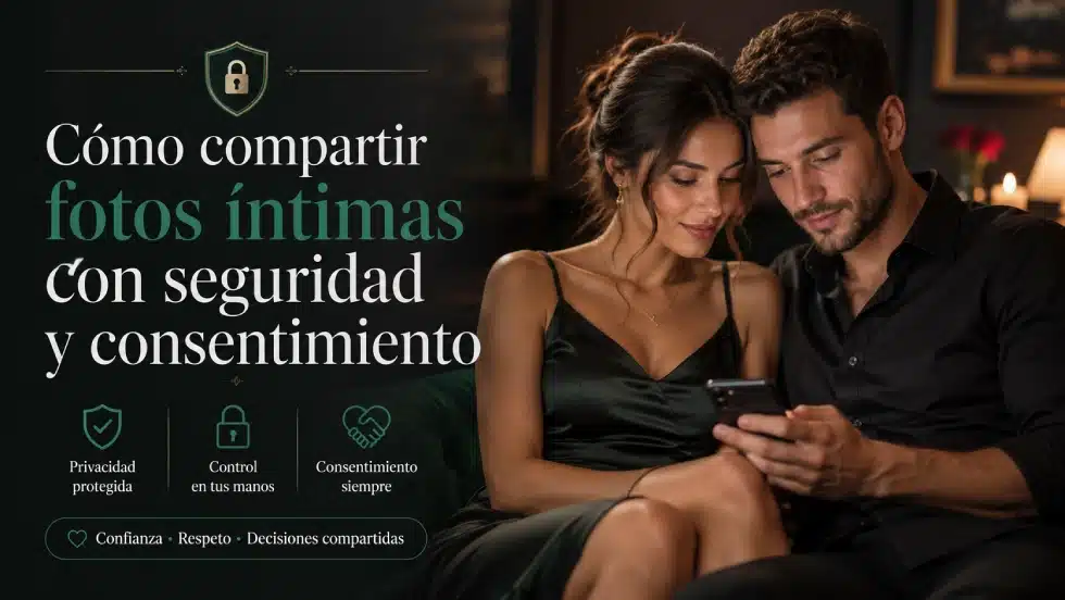 Cómo compartir fotos íntimas con seguridad y consentimiento
