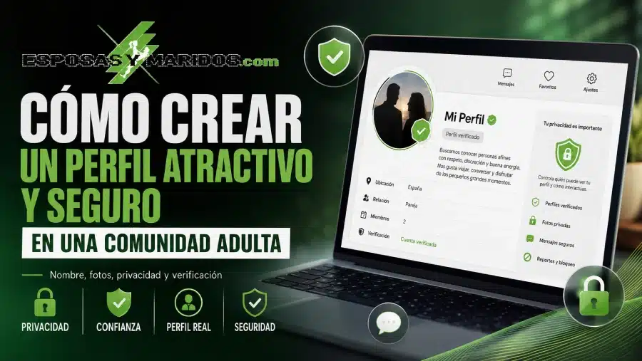 Persona creando un perfil adulto atractivo y seguro en una comunidad online Persona creando un perfil adulto atractivo y seguro en una comunidad online