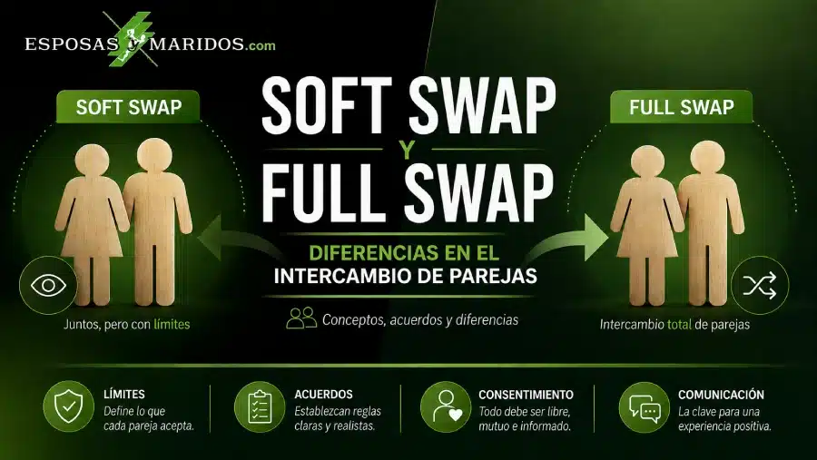 Diferencias entre soft swap y full swap en parejas swinger
